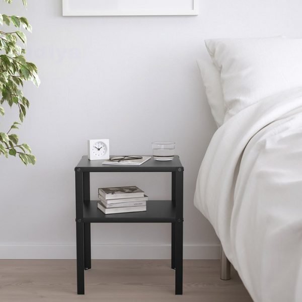 KNARREVIK Bedside table black Styla