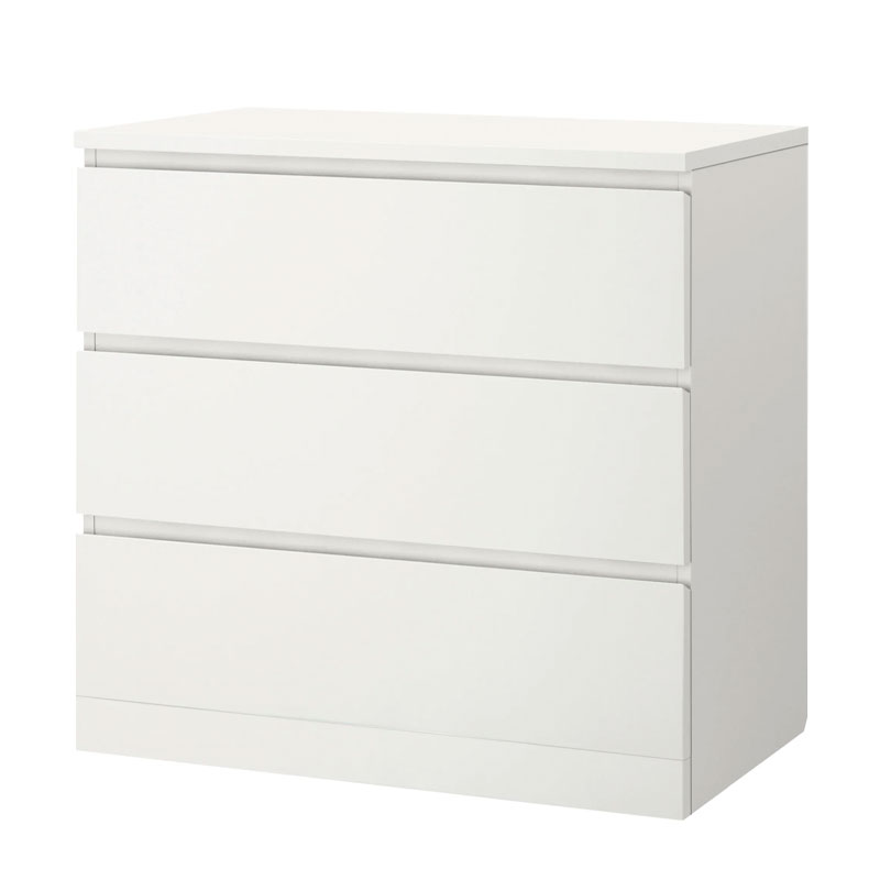 Ikea MALM Chest of 3 drawers - Styla