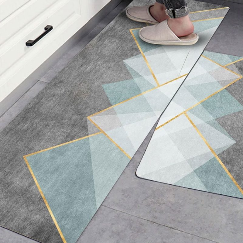 Floor mat geometric pattern 40x120cm 012 - Styla