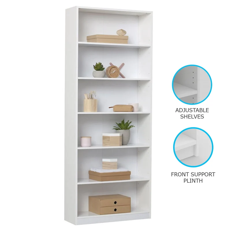 FLX 5-tier divider cabinet, white - Styla