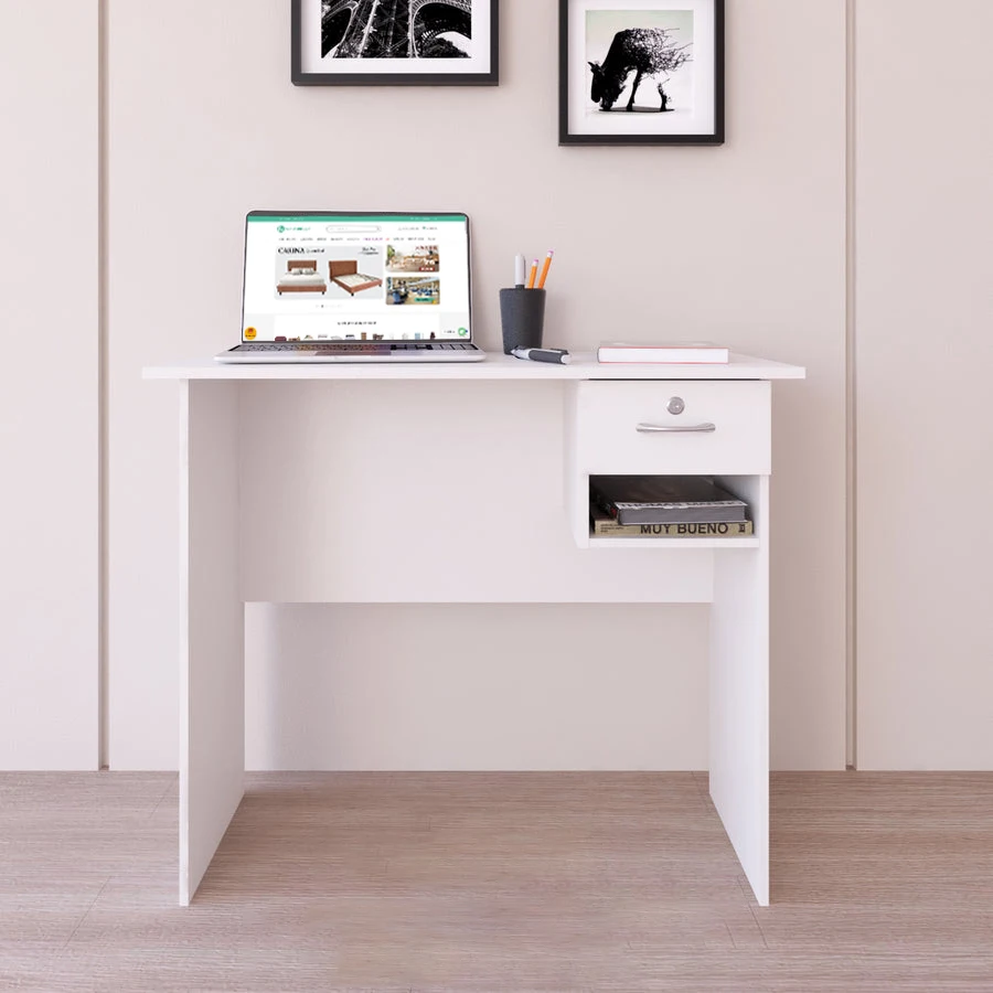 FLX study desk with drawer and lock - Styla